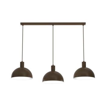 Zsinóros csillár HANDA 3xE27/15W/230V barna 4386 kép