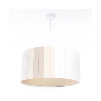 Zsinóros csillár STRIPES 1xE27/60W/230V Ø 60 cm krémszínű 010-MKL-002-60 kép