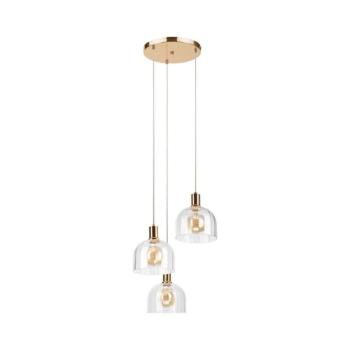 Zsinóros csillár VIVE 3xE27/15W/230V arany LM-3.306 kép