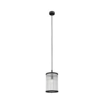 Zuma Line P0528-01F-P7AC - Csillár zsinóron SERGIO 1xE14/60W/230V fekete P0528-01F-P7AC kép