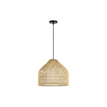 08264L - Csillár zsinóron PELO 1xE27/40W/230V átm. 40 cm rattan 08264L kép
