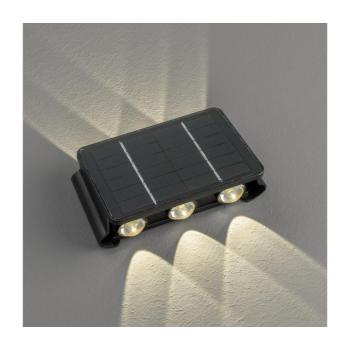08491L - LED napelemes fali lámpa szenzorral LED/2W/5V IP54 08491L kép
