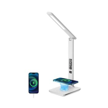 08966L- LED Dimmelhető lámpa vezeték nélküli töltéssel KINGFISHER 8,5W/230V fehér 08966L kép