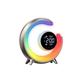 08981L - RGBW LED asztali lámpa ébresztővel, 20W, USB, dimmelhető 08981L kép