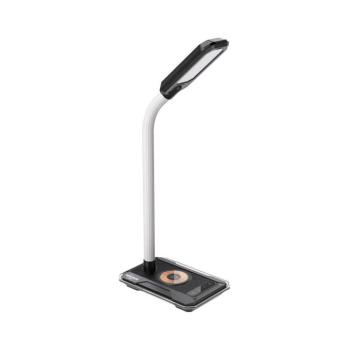 08989L - LED RGBW Dimmelhető asztali lámpa Qi töltővel 30W/230V fekete 08989L kép