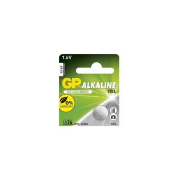 GP Ultra Plus Alkáli gombelem LR44 (A76F) 5db/bliszter, 1,5V, B1376 kép