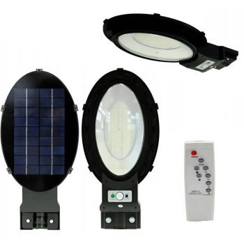 120W napelemes LED térvilágító lámpa – mozgásérzékelővel és távirányítóval (BBV) kép