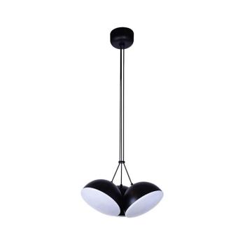 143000 - LED Csillár zsinóron CROWD 3xLED/20W/230V fekete 143000 kép