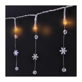Solight LED lánc díszfüggőkkel 20LED, 2m, 2x AA kép