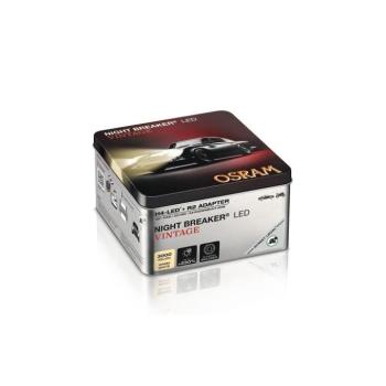2 darabos LED autóizzó szett NIGHT BREAKER VINTAGE H4 P43T/20W/12V 3000K - Osram 64193DWNBVNT-2MB kép