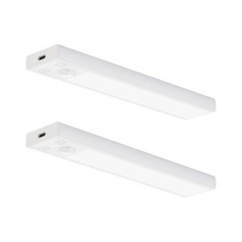 2 db-os szett VIRO újratölthető LED bútorvilágítás érzékelővel LED/1W/800 mAh 20 cm CCT fehér EKB2576 kép
