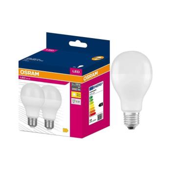 2 db VALUE CLASSIC LED izzó (E27, 19 W, 230 V, 2700 K) - Osram 4058075634299 kép