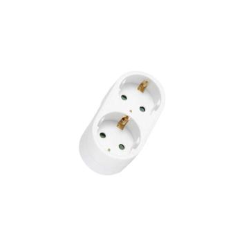 2-utas adapter, 2x Német foglalat, Optonica, 7635 kép