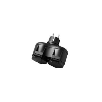 2-utas adapter ip44, 2x Német foglalat, Optonica, 7637 kép