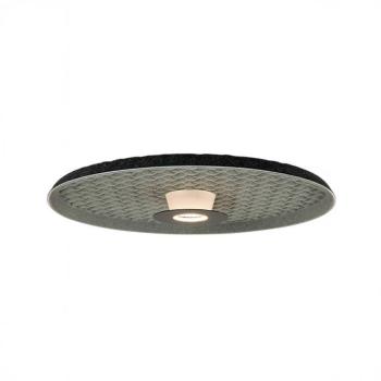 25177-es LED mennyezeti világítás, szürke/fekete, Ø 45 cm, fém kép