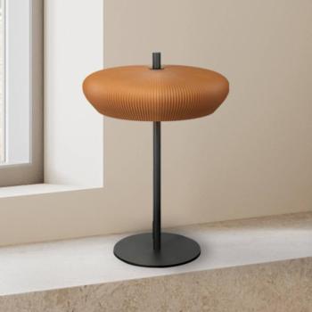2593-as asztali lámpa, terrakotta/fekete, magasság 41 cm, kerámia/fém, G9 kép