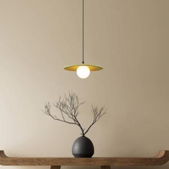 2597-es lógó világítás, olajzöld, Ø 29 cm, kerámia/üveg, G9 kép