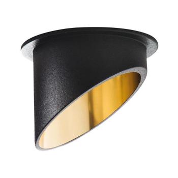27324 - Beépíthető lámpa SPAG GU10/35W fekete/arany 27324 kép
