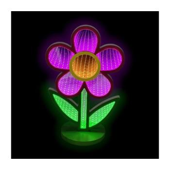 2Kids Toys - LED neon asztali dekoráció, virág alakú, LED/5W/USB 2D98126 kép