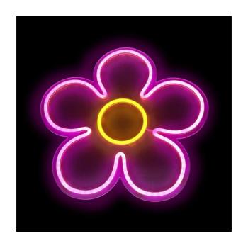 2Kids Toys - LED neon falidekoráció, LED/5W/USB, virágmotívum 2D98104 kép