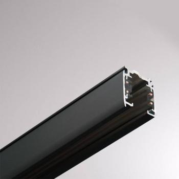 3 áramkörös sín Noa felszíni szerelés 100cm, fekete kép