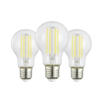 3 darabos készlet VINTAGE A60 LED izzó E27/7,2W/230V 2700K - Eglo 110438 110438 kép