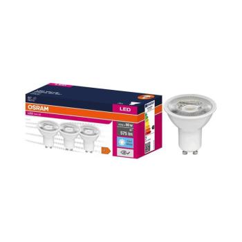 3 darabos LED reflektoros izzó szett PAR16 GU10/6,9W/230V 4000K 60° - Osram 4058075600249 kép