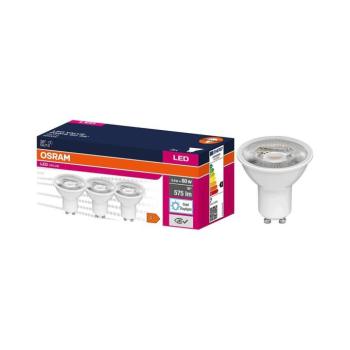 3 db-os LED reflektorizzó készlet PAR16 GU10/6,9W/230V 6500K 36° - Osram 4058075497689 kép