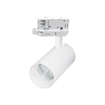3 fázisú track light sínre szerelhető lámpa TRILINO-20 20W COB 3CCT (3000K/4000K/6000K) 2300lm Φ63X132 fehér 2103300 VITO kép