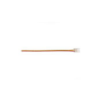3 tűs rögzítő csatlakozó vezetékkel 10 mm-es smd-hez, LED szalaghoz SMD 10 mm, Optonica, 6556 kép