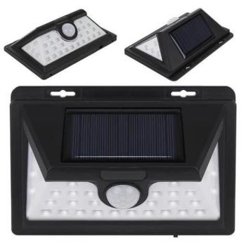 32 LED-es napelemes lámpa kép