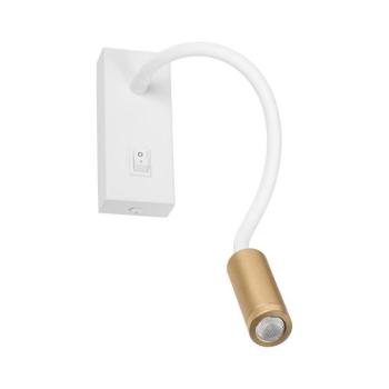 32518 - TONIL LED flexibilis olvasólámpa LED/3,3W/230V fehér/arany 32518 kép