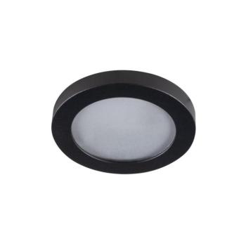 33122 - Fürdőszobai beépíthető lámpa FLINI 10W IP44 fekete 33122 kép