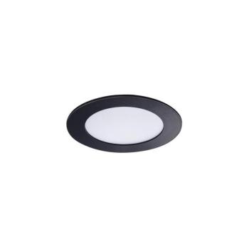 33562 - LED Fürdőszobai beépíthető lámpa ROUNDA LED/6W/230V IP44 fekete 33562 kép
