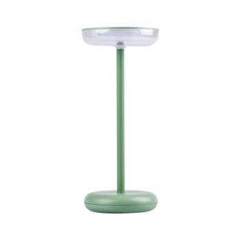 37313- LED fényerőszabályozható újratölthető lámpa FLUXY LED/1,7W/1800 mAh IP44 zöld 37313 kép