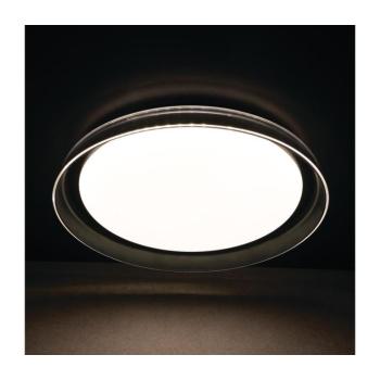 37319 - LED Mennyezeti lámpa NIFU LED/17,8W/230V átm. 43 cm fehér/fekete 37319 kép
