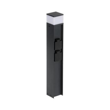 38765-Kültéri lámpa 2 aljzattal DASTEN 1xG9/11W/230V 50 cm IP44 fekete 38765 kép
