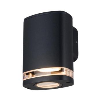 38884 - Kültéri fali lámpa ZEVI 1xGU10/10W/230V IP54 fekete 38884 kép
