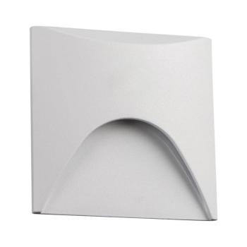 39126 - EXIN LED lépcsővilágító lámpatest LED/2,5W/230V 3000K IP65 fehér, szögletes 39126 kép