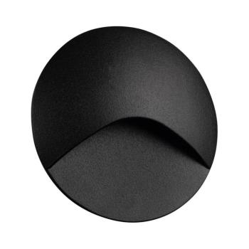 39133 - LED lépcsővilágító lámpatest EXIN LED/2,5W/230V 4000K IP65 fekete kerek 39133 kép