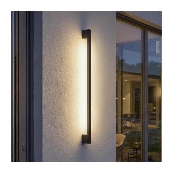 45872- LED kültéri fali lámpa YALTE LED/8,5W/230V 3000/4000/6500K IP54 fekete 45872 kép
