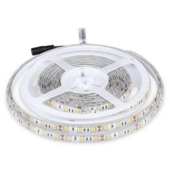 LED szalag , kültéri , 5050 , 300 LED , 60 Watt (9,6 W/m) , RGB - 5m/tekercs, ár méterenként kép