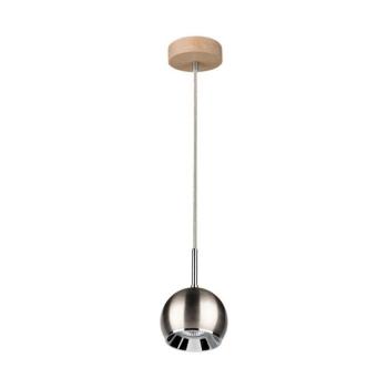 5141174 - LED Csillár zsinóron BALL WOOD 1xGU10/5W/230V matt tölgy 5141174 kép