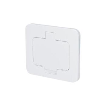 5B322W - Kültéri beépíthető padlós aljzat, IP55 védelem, fehér, téglalap alakú 5B322W kép