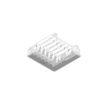 6 tűs csatlakozószalag rögzítése vezetékhez 12 mm-es smd-hez, LED szalaghoz SMD 12 mm, Optonica, 6576 kép