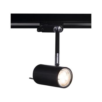 - 6602 - Spotlámpa sínrendszerhez FUSSA 1xGU10/15W/230V fekete 6602 kép