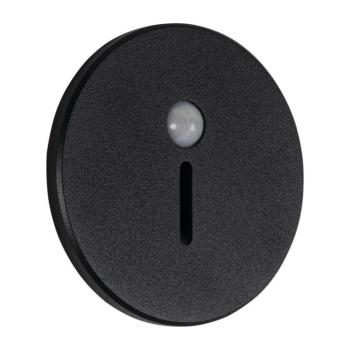 90794 - LED lépcsővilágító lámpa szenzorral MAGNIK LED/1,7W/230V CCT fekete kerek. 90794 kép