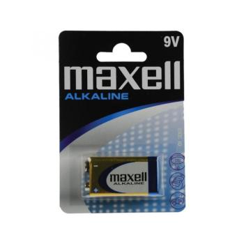Maxell 6LR61 9V elem, alkáli, 1 db/csomag kép