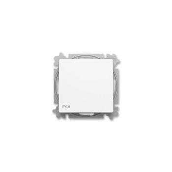 ABB 3559T-A06940 240 - Keret nélküli lépcsőházi kapcsoló, 6-os ZONI IP44 matt fehér ABB 3559T-A06940 240 kép