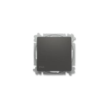 ABB 3559T-A07940 237 - Keret nélküli keresztkapcsoló 7-es ZONI IP44 matt fekete ABB 3559T-A07940 237 kép